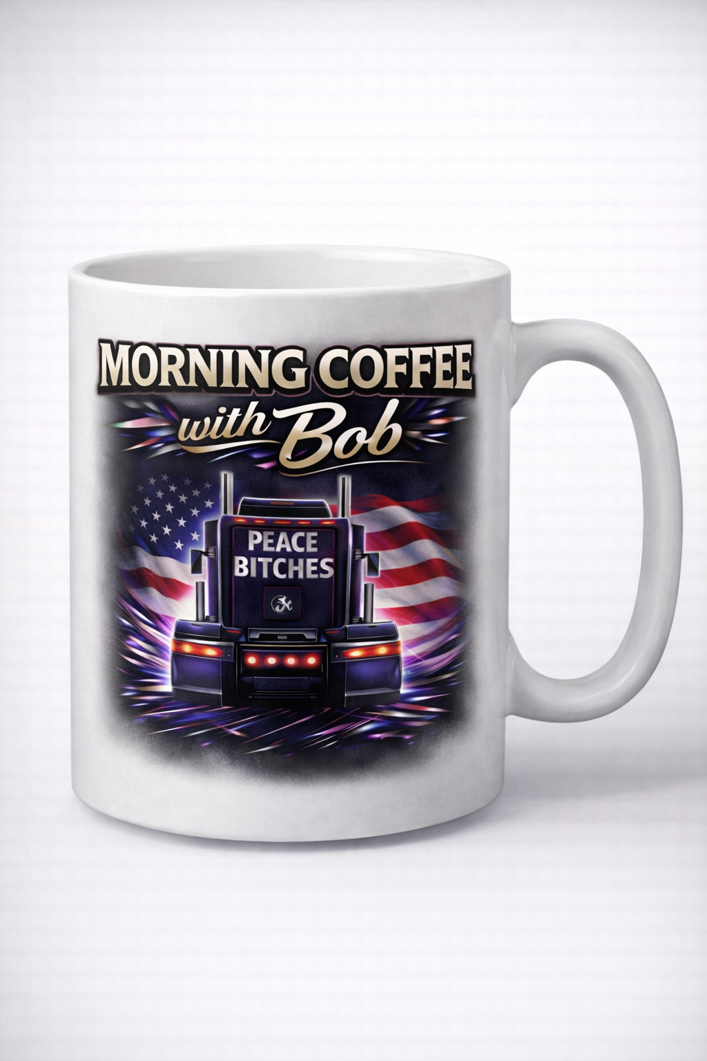 Morning Coffee with Bob mug